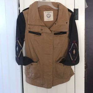 Pac Sun "LA Hearts" utility jacket in women's S