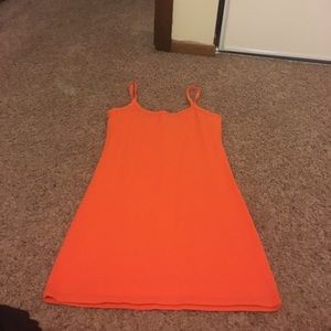 Orange tank top