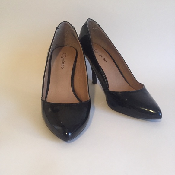 Zigi Soho black Patent Leather Pumps - Picture 2 of 7