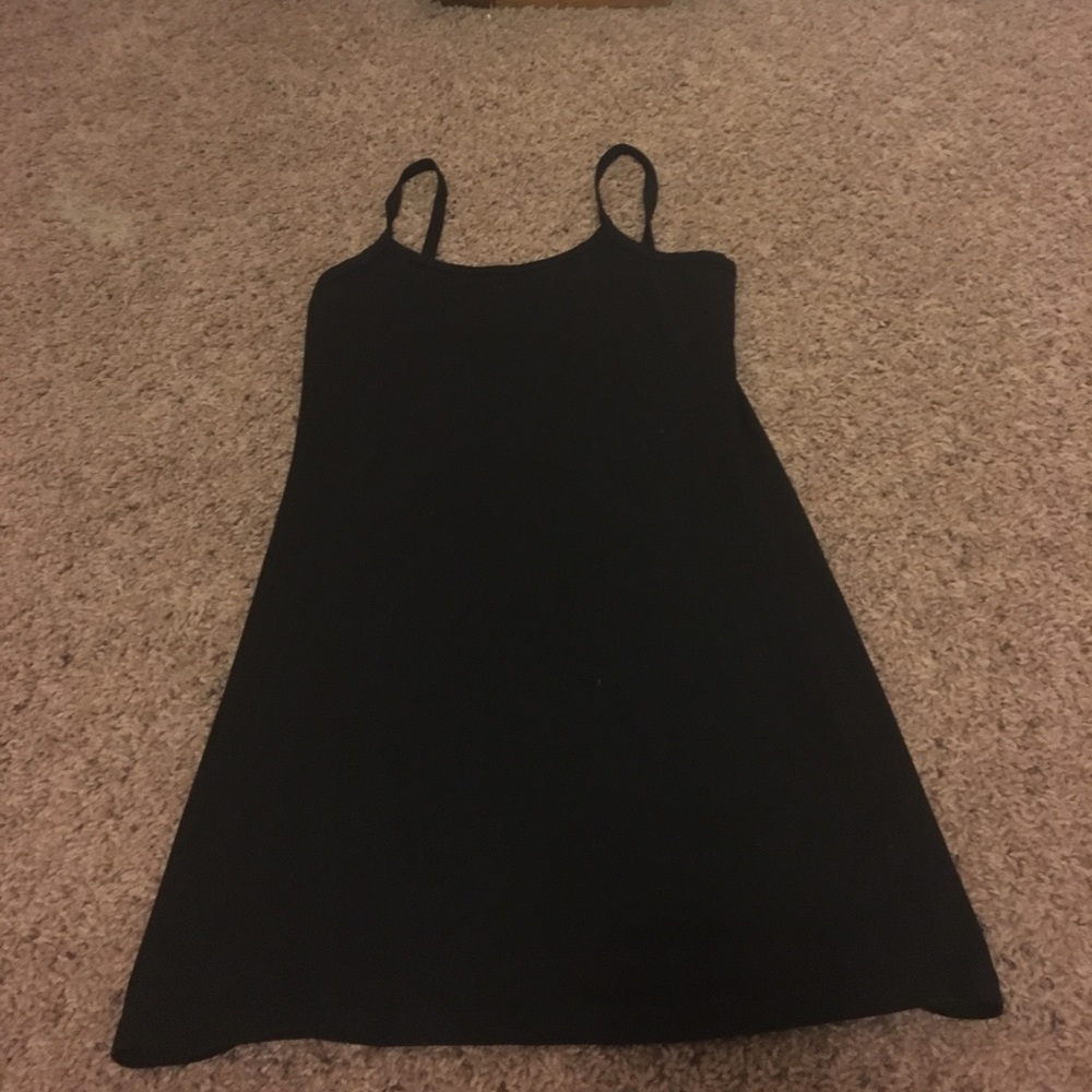 Black tank top