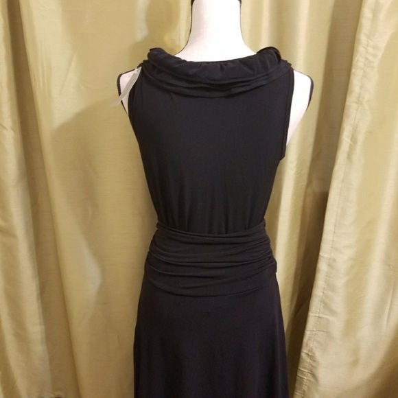 BLACK RUFFLED TOP  BLOUSE - Picture 6 of 6