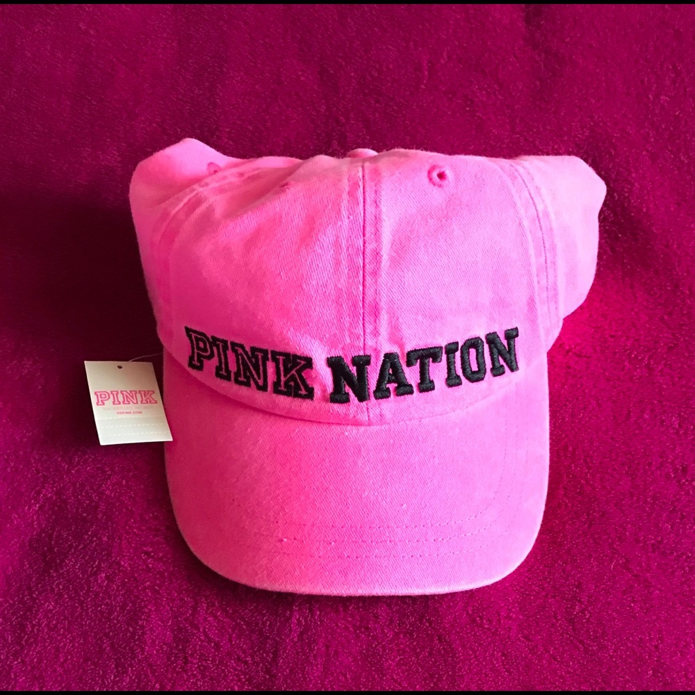 NEW PINK Victoria Secret NWT baseball cap