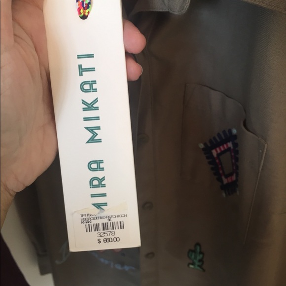 Sold Mira Mikati shirt with patches - Picture 4 of 4