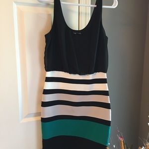 Midi Dress with flowy top