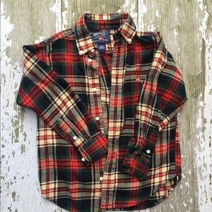 Boys Flannel Button Down