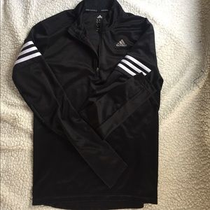 Adidas running L/S 1/4 zip up