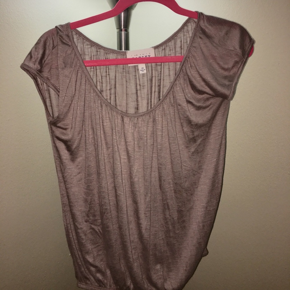Brown T-shirt