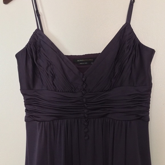 BCBG Maxazria deep plum cocktail dress. Worn once! - Picture 2 of 7