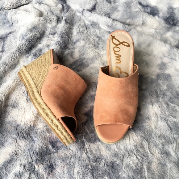 Sam Edelman Shoes - Suede Wedge Slides