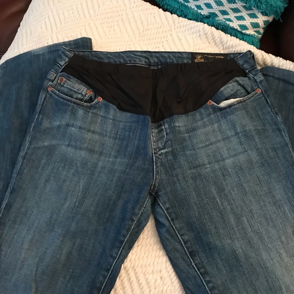 ❤️Chip and Pepper Maternity Jeans bootcut flare 31 - Picture 1 of 8