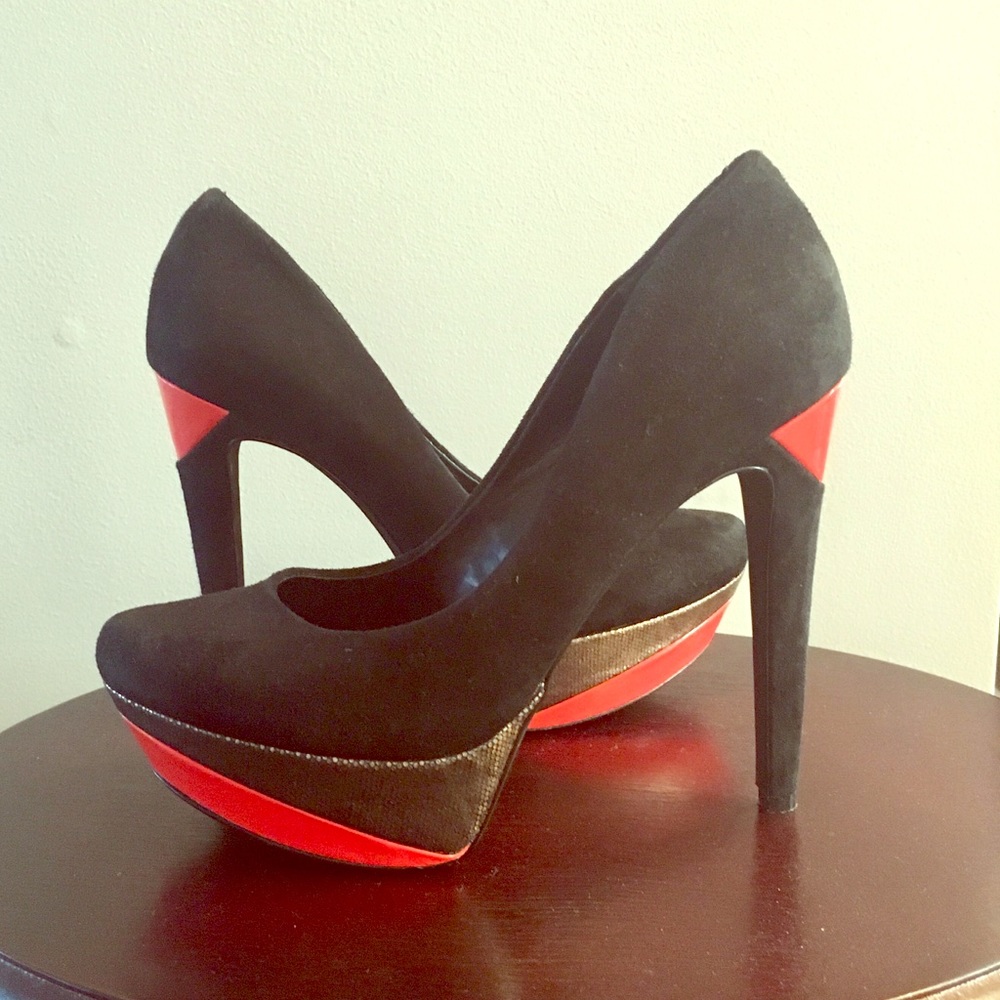 Jessica Simpson Color Block Pumps