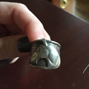 Vintage horse ring