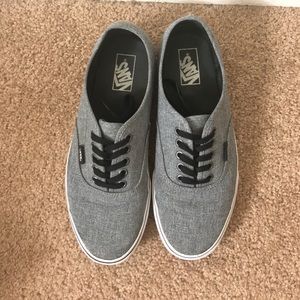Vans. Worn Once! Like New Condition