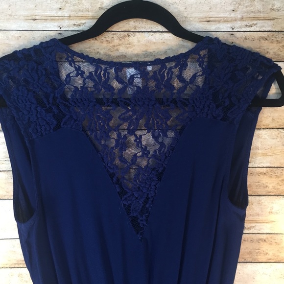 Navy blue romper - Picture 3 of 4