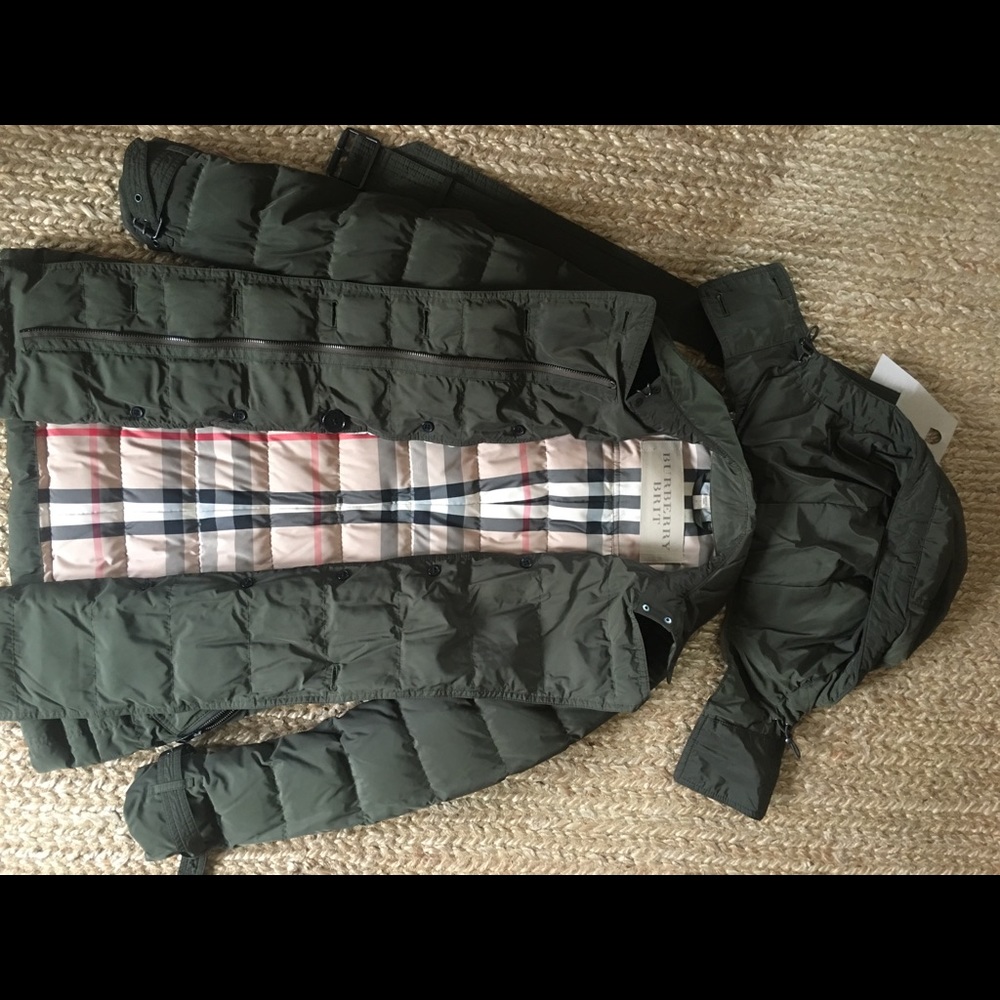 Burberry Brit Like New Down Coat, S