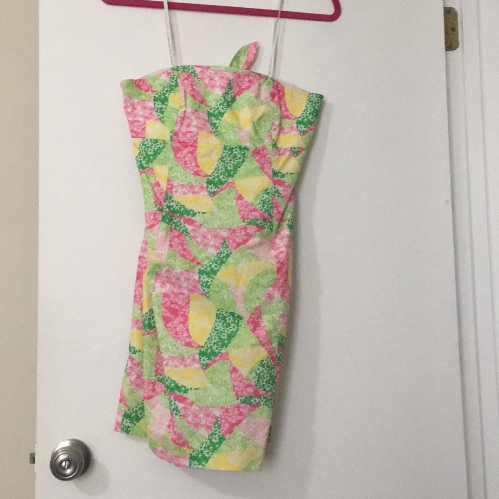 Lilly Pulitzer strapless dress size 4