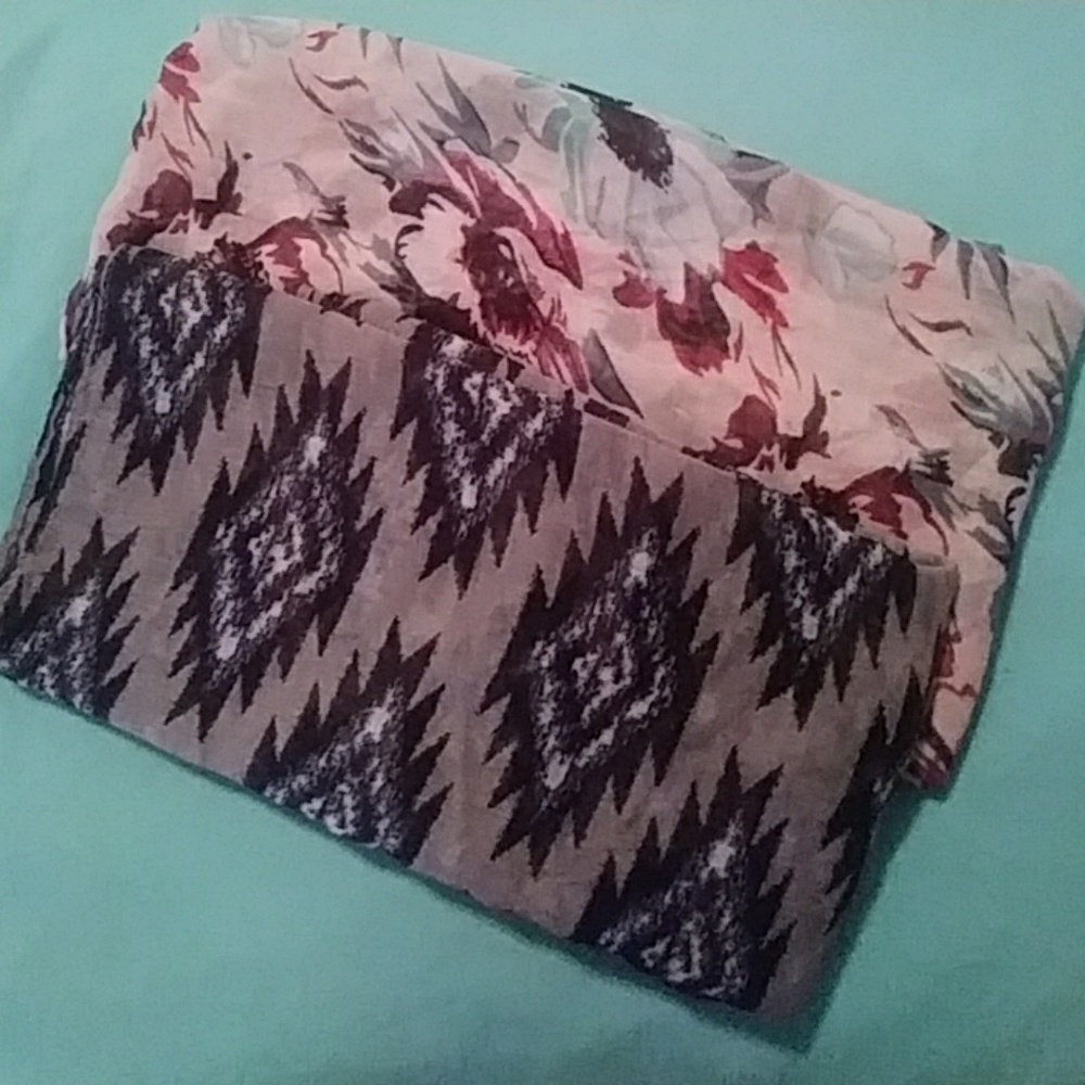 Infinity Scarf Bundle Floral Aztec Prints