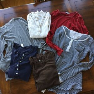GAP SHIRT BUNDLE. 6 shirts.