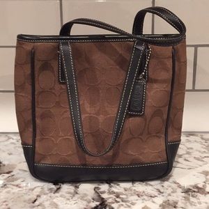 Gently used small coach purse.