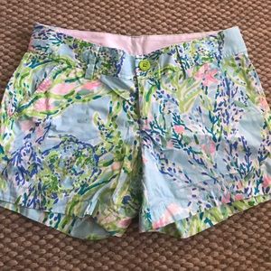 Size 4 Blue Heaven Lilly Pulitzer Shorts