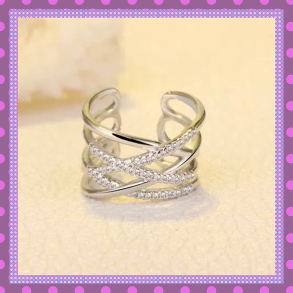 π₯LAST ONEπ₯SS Cross Band Ringπ₯ - Picture 4 of 4