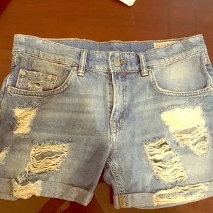 All Saints jean shorts