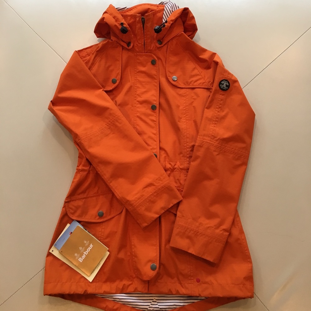 Barbour trevose jacket marigold