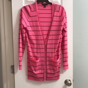 Striped cardigan