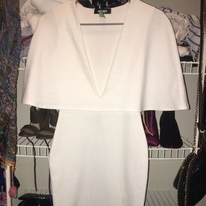 Misguided cape bodycon dress