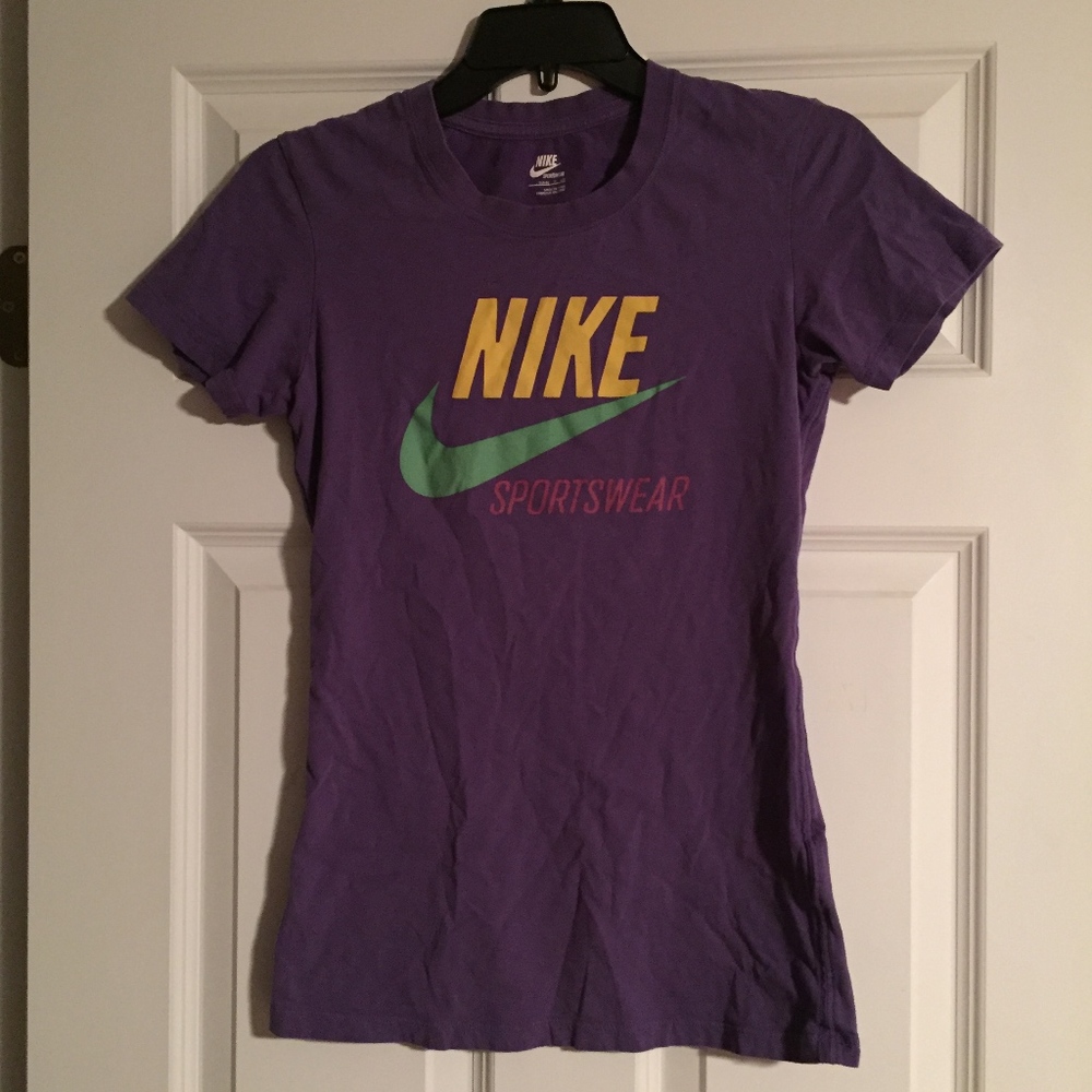 Purple Nike T-shirt
