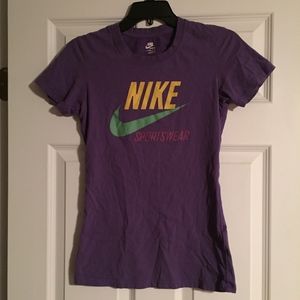 Purple Nike T-shirt