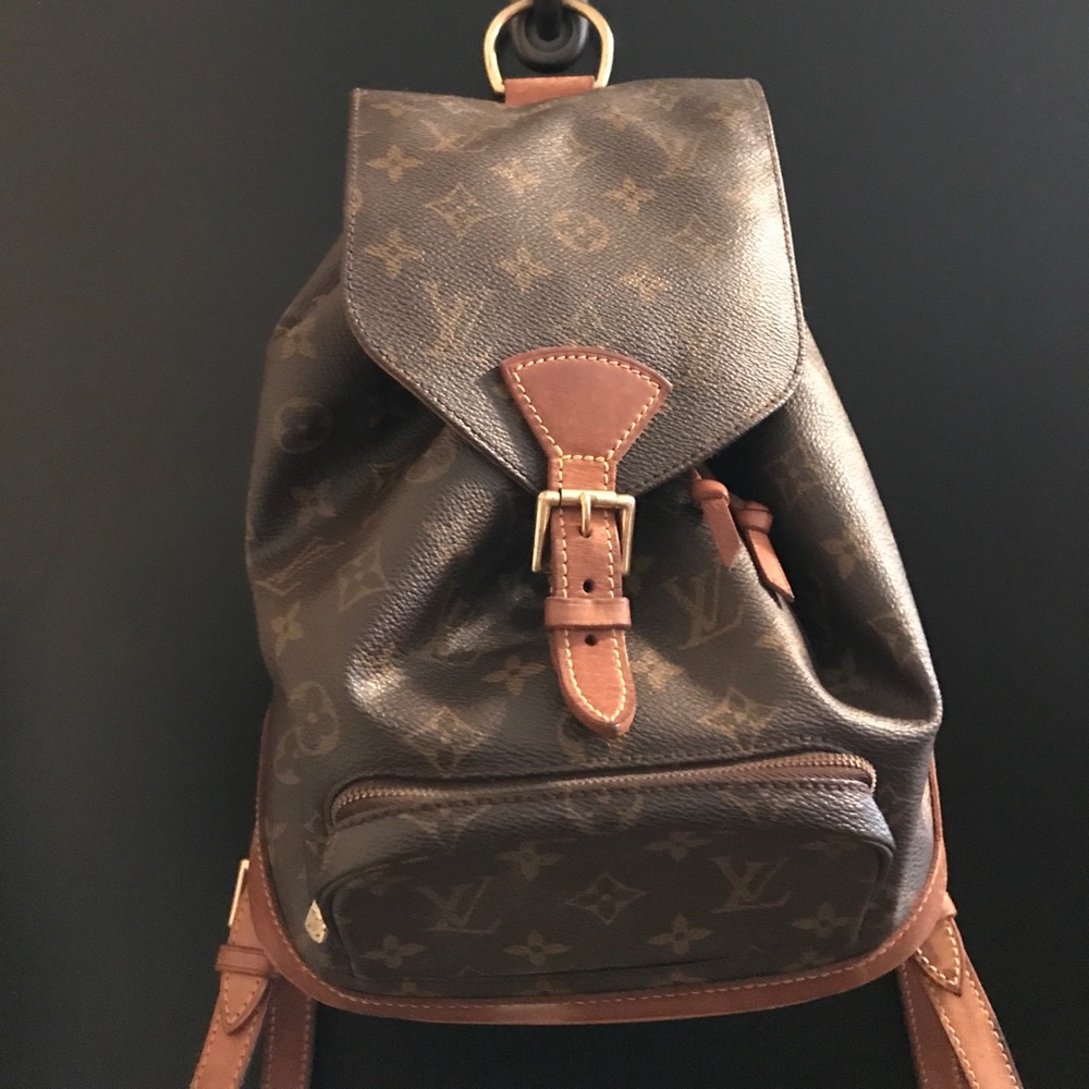 Louis Vuitton mini montsouris monogram backpack