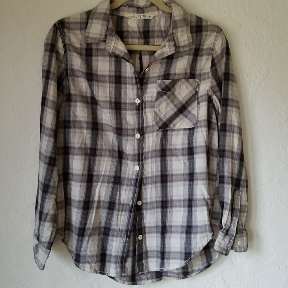 Vanilla Star button up