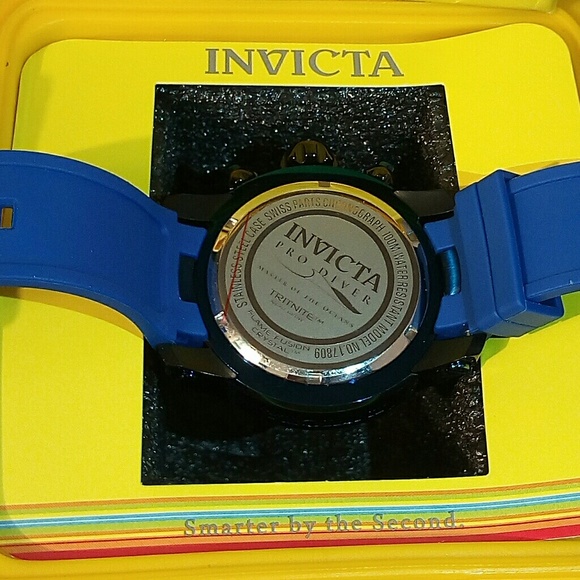 NEW BLUE MEN'S INVICTA WATCH - Picture 6 of 8