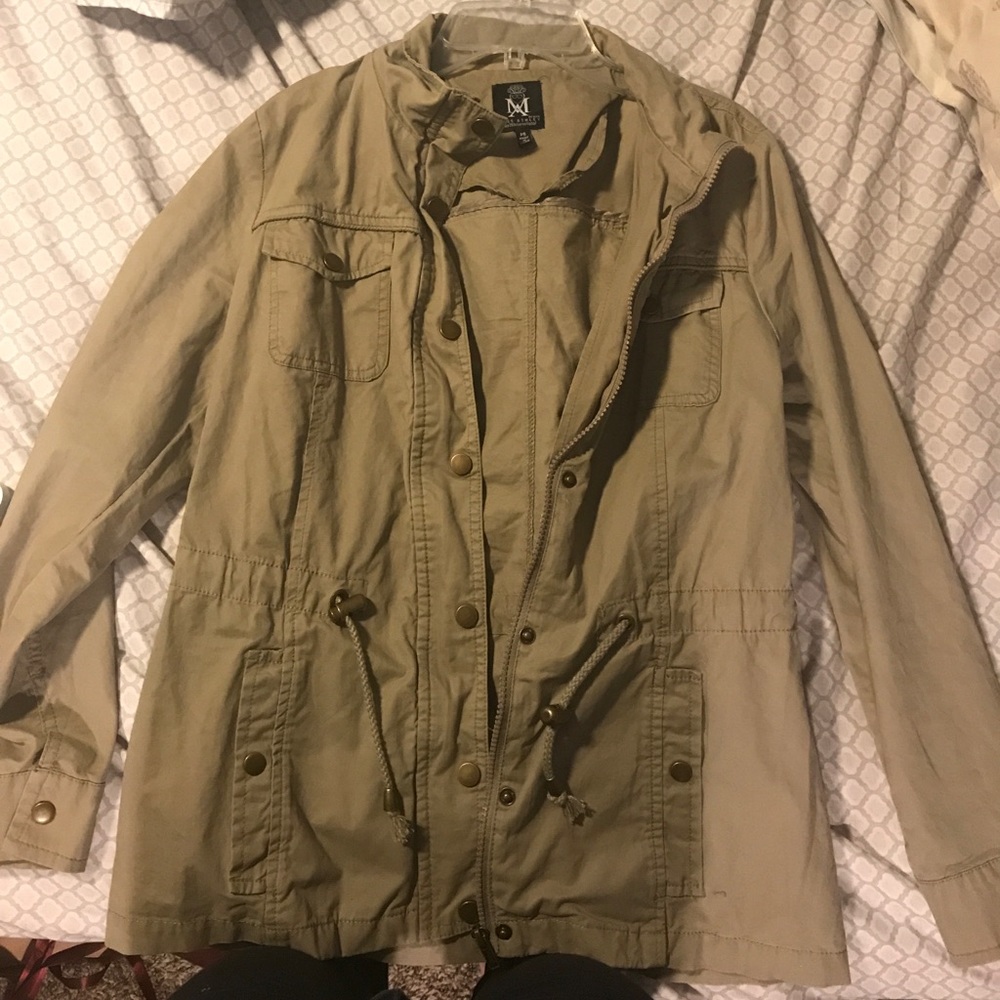 Beige light jacket