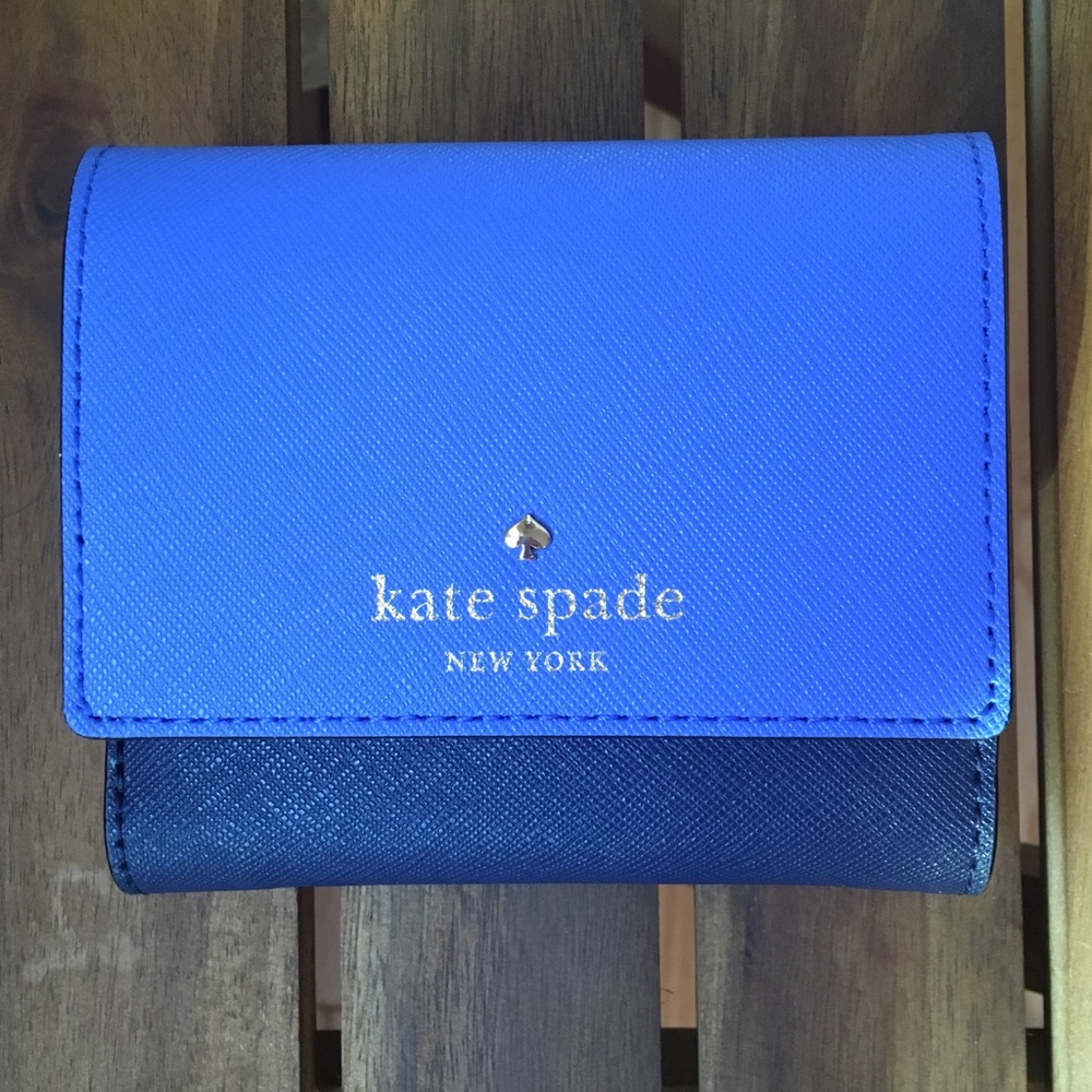 Kate Spade New York Cedar Street Tavy Blue Wallet