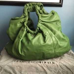 Francesco Biasia Leather Handbag