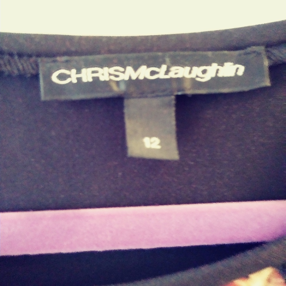 Floral Midi Cocktail Career Shirt Dress Size L - Picture 2 of 4