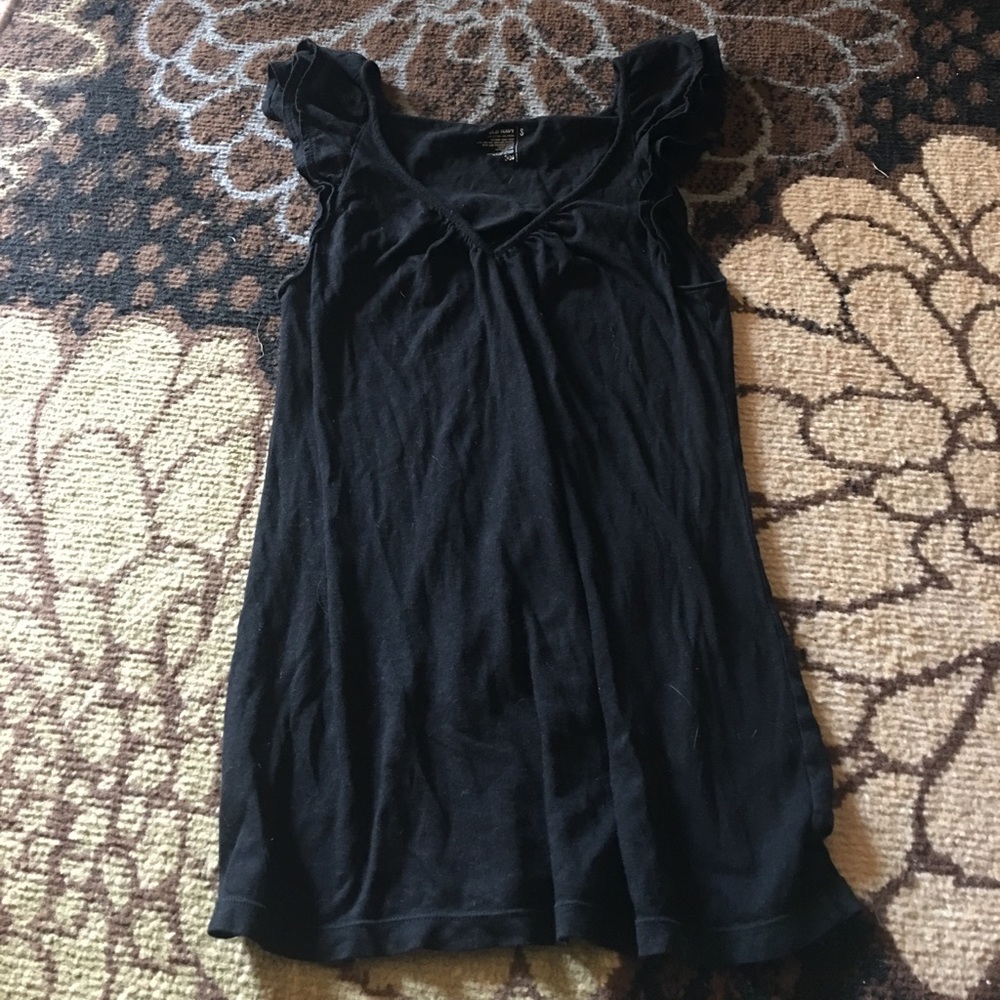 Black Old Navy soft tee