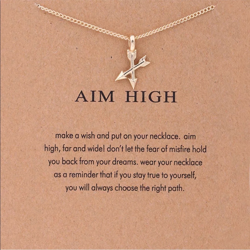 Cross Arrow Necklace