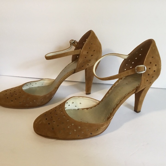 Gianni Bini Shoes - Gianni Bini Leather Suede Heels Sz 10 M Loren