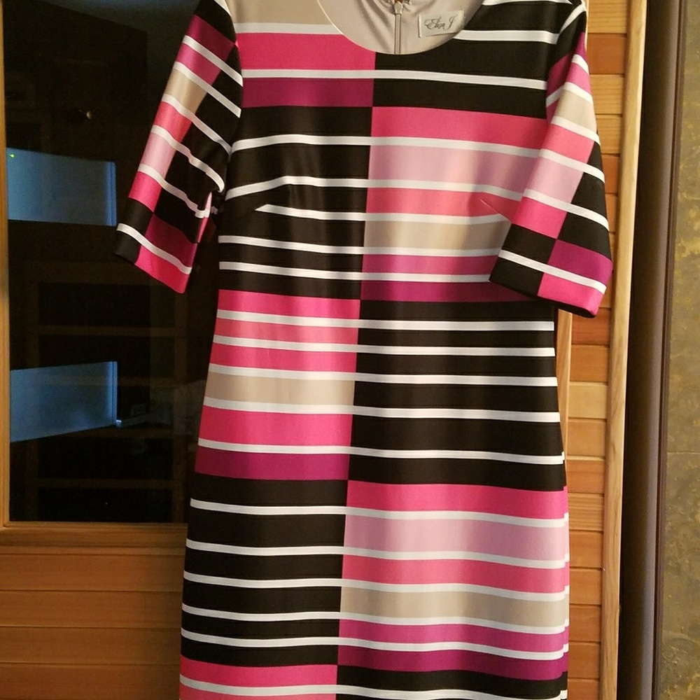 Bright and happy dress.