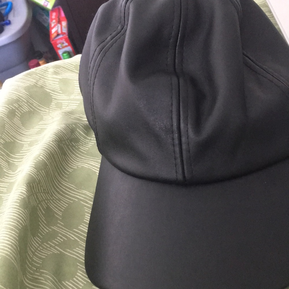Leather hat