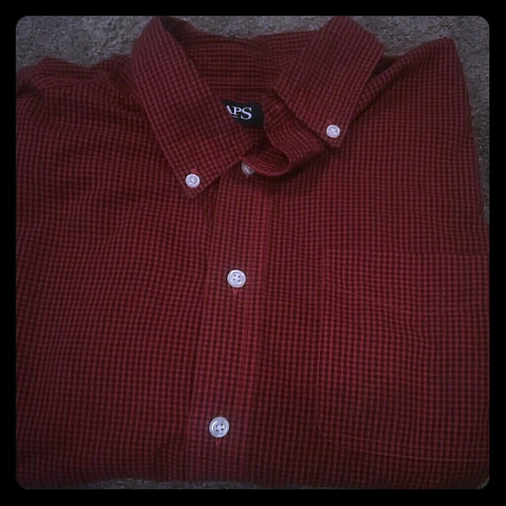 Men's button down shirt