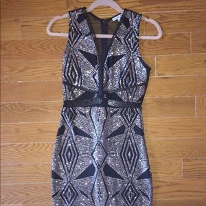 Sequin gatsby style dress