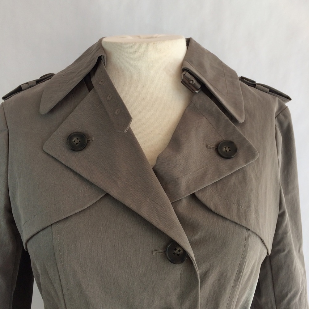 All Saints  convertible trench coat jacket - Picture 2 of 8