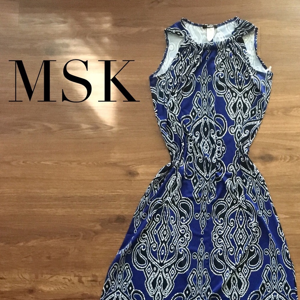 💕SALE 2 for $10!!!🦋 MSK Airy Maxi/Midi Dress 👗