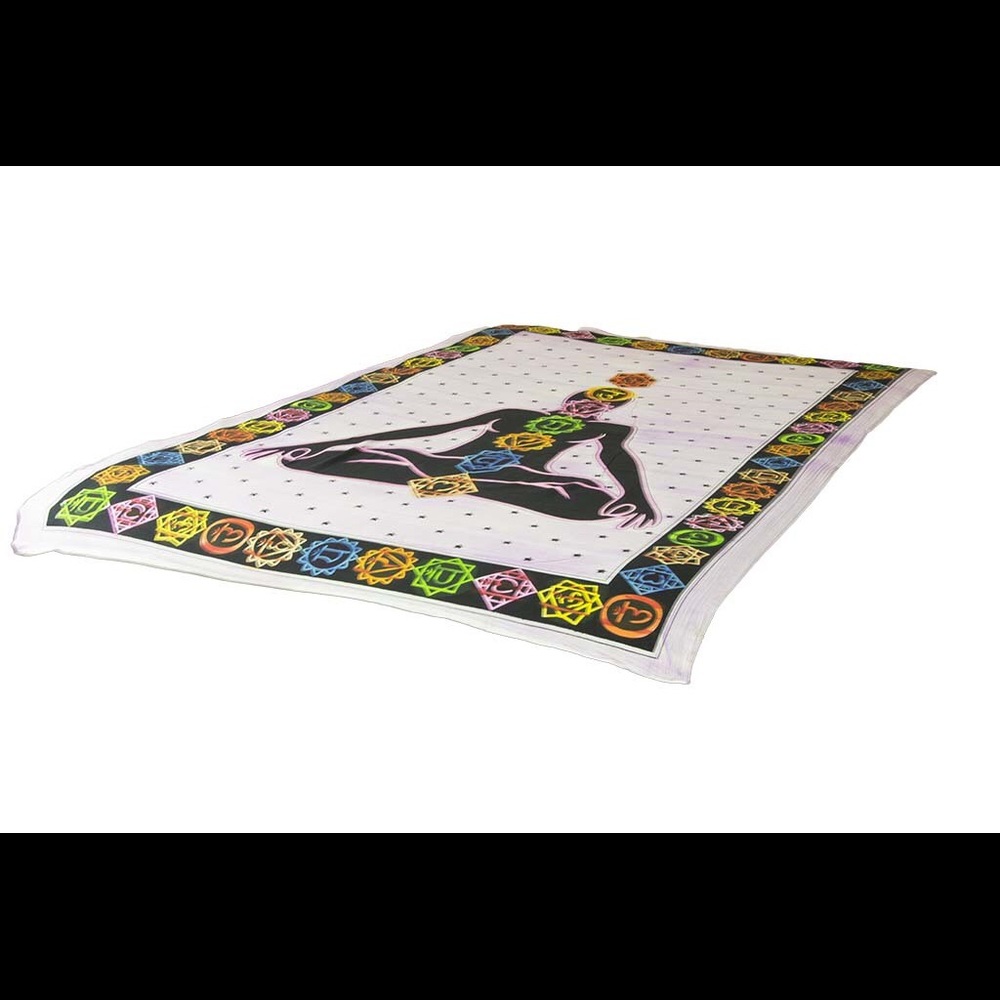 Twin Seven-Point Meditation Posture Mandala Decor