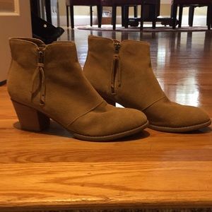 Suede Booties