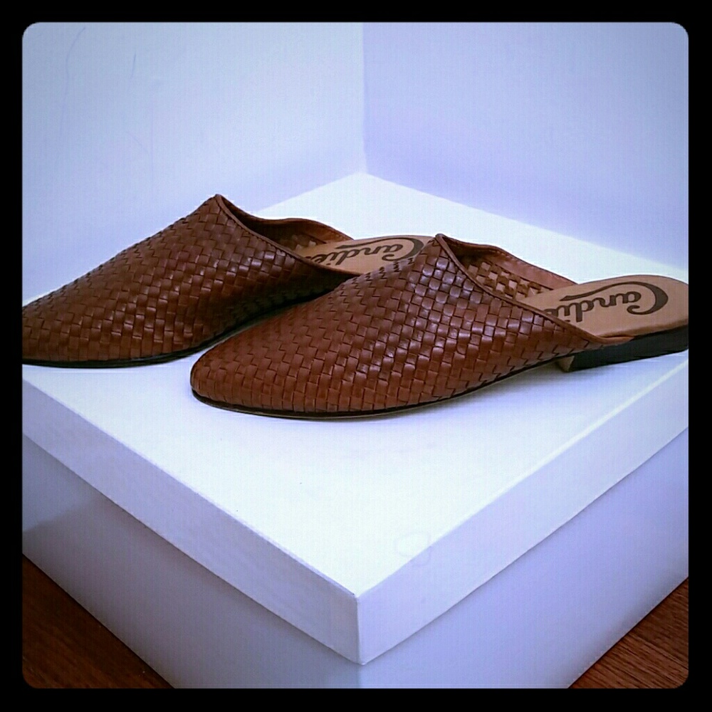 Candie's cushioned slip on shoes.